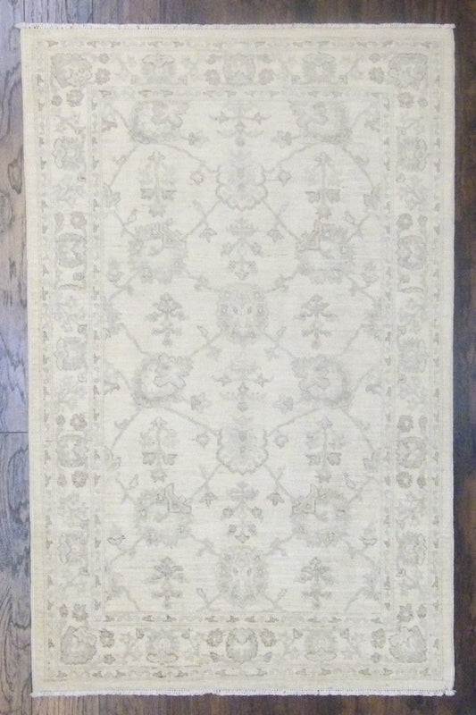 4x6 Oushak Hand-Knotted Wool rug, Rug #101-672