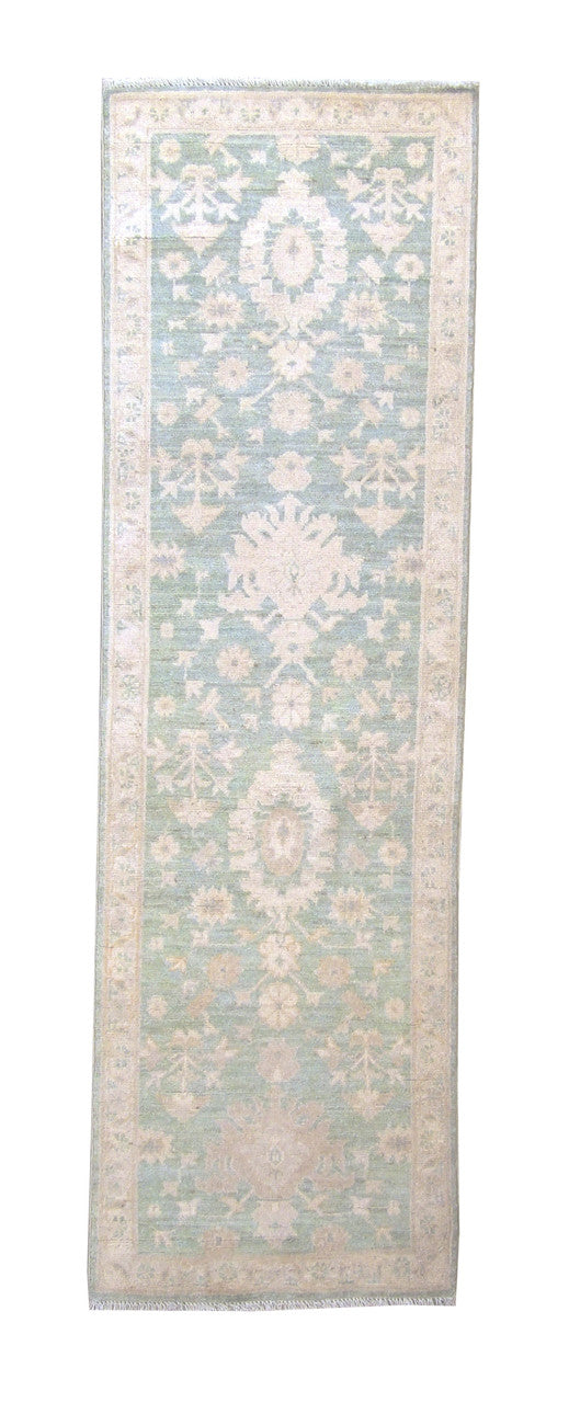 2x6 Oushak Hand-Knotted Wool rug, Rug #b-126