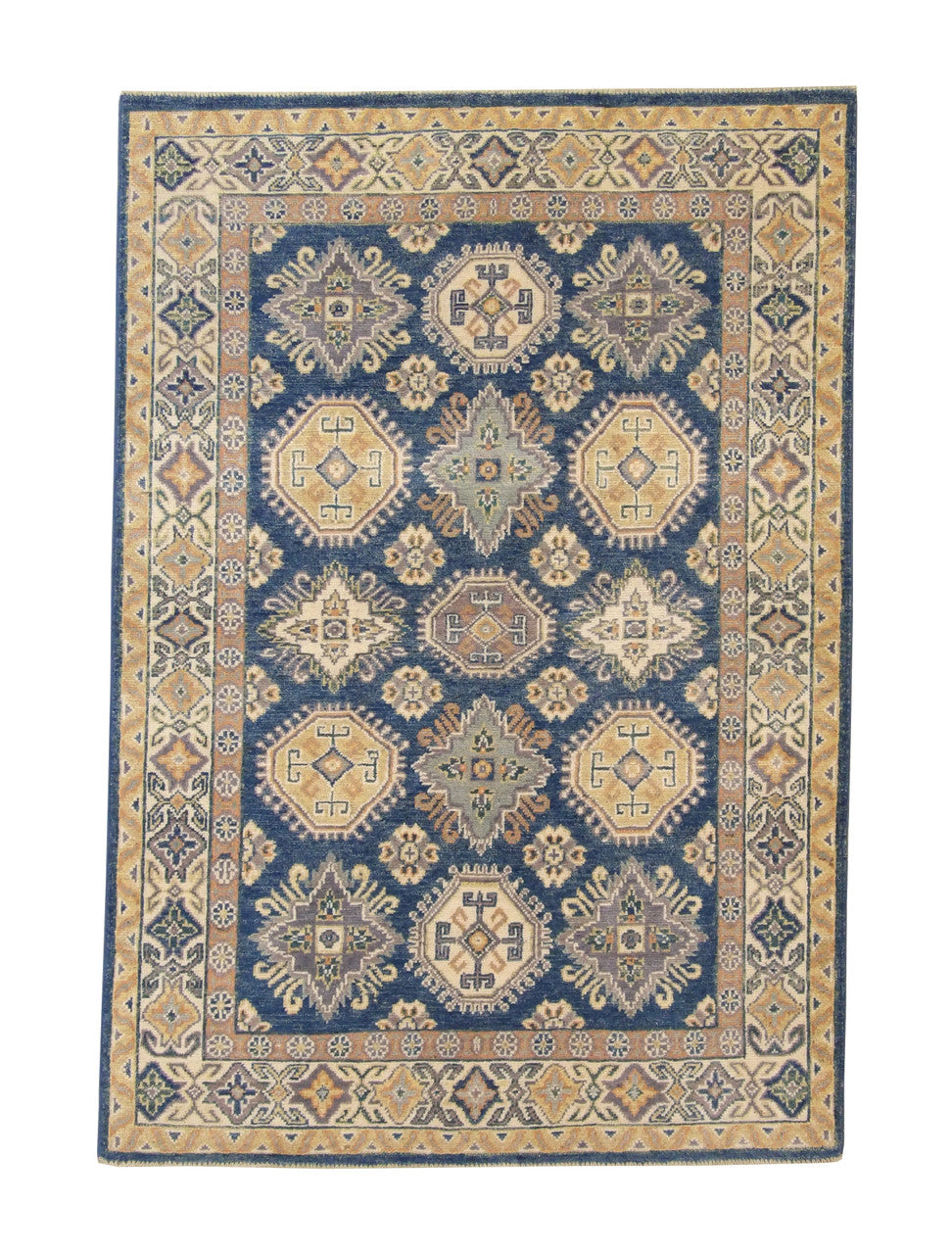 4x6 Tribal Hand-Knotted Wool rug, Rug #b-122