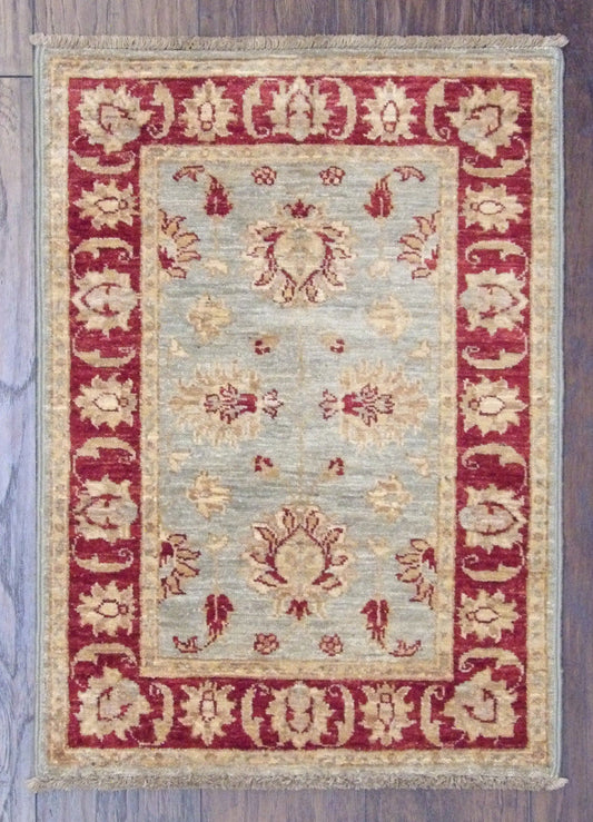 2x3 Oushak Hand-Knotted Wool rug, Rug #101-339