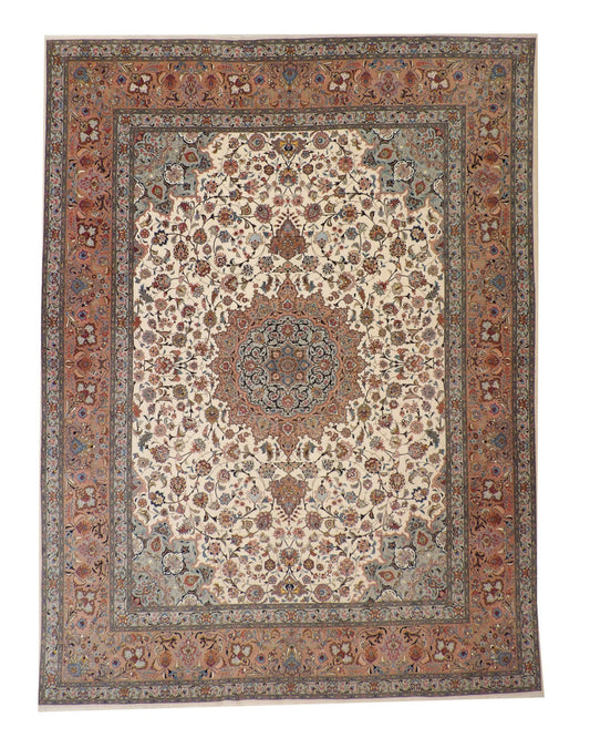 13x10 Traditional Hand-Knotted Wool rug, Rug #101-5017