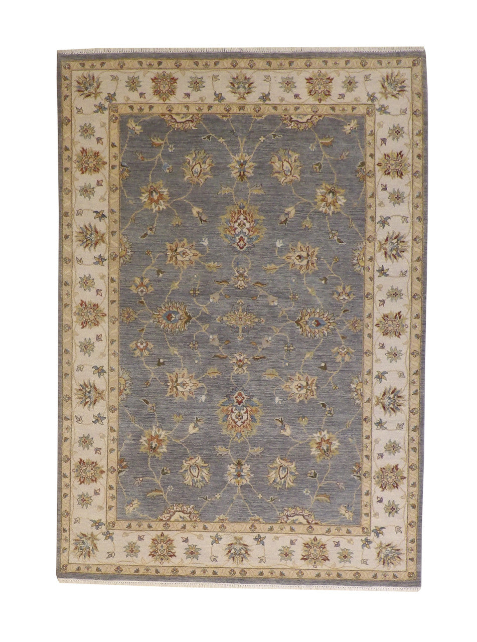 6x8 Antique Hand-Knotted Wool rug, Rug #101-20130