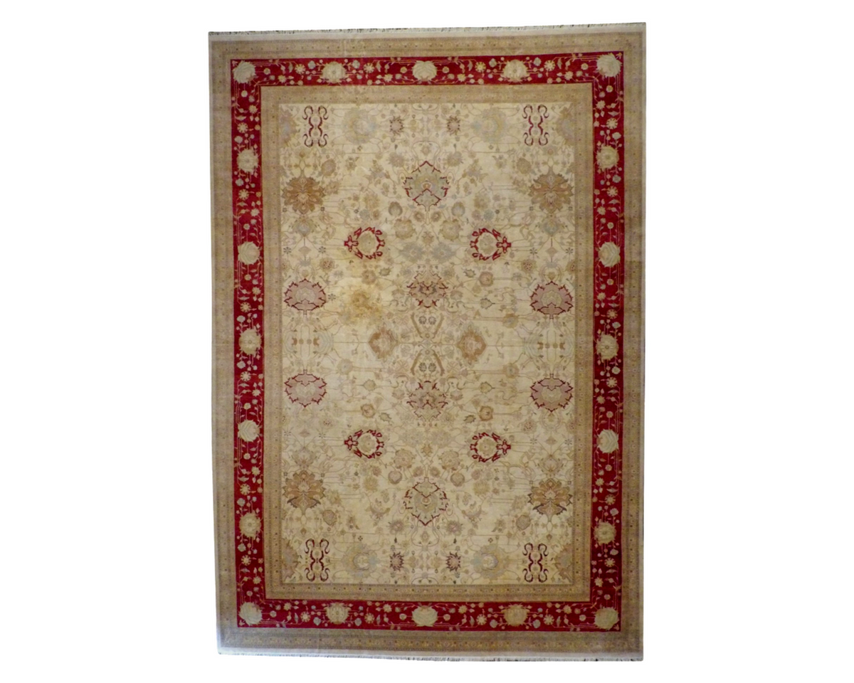 12x18 Traditional Hand-Knotted Wool rug, Rug #101-1141