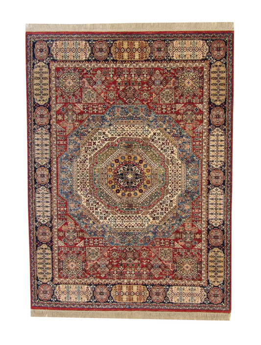 6x8 Tribal Hand-Knotted Wool rug, Rug #101-3057