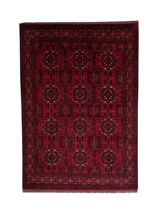 6x9 Tribal Hand-Knotted Wool rug, Rug #con-h-1