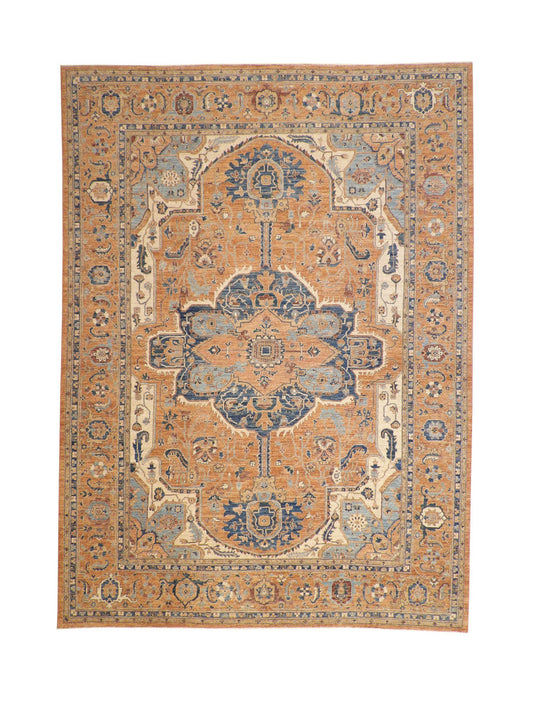 10x13 Oushak Hand-Knotted Wool rug, Rug #101-20365
