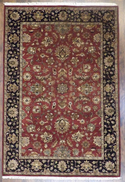 6x9 Antique Hand-Knotted Wool rug, Rug #101-894
