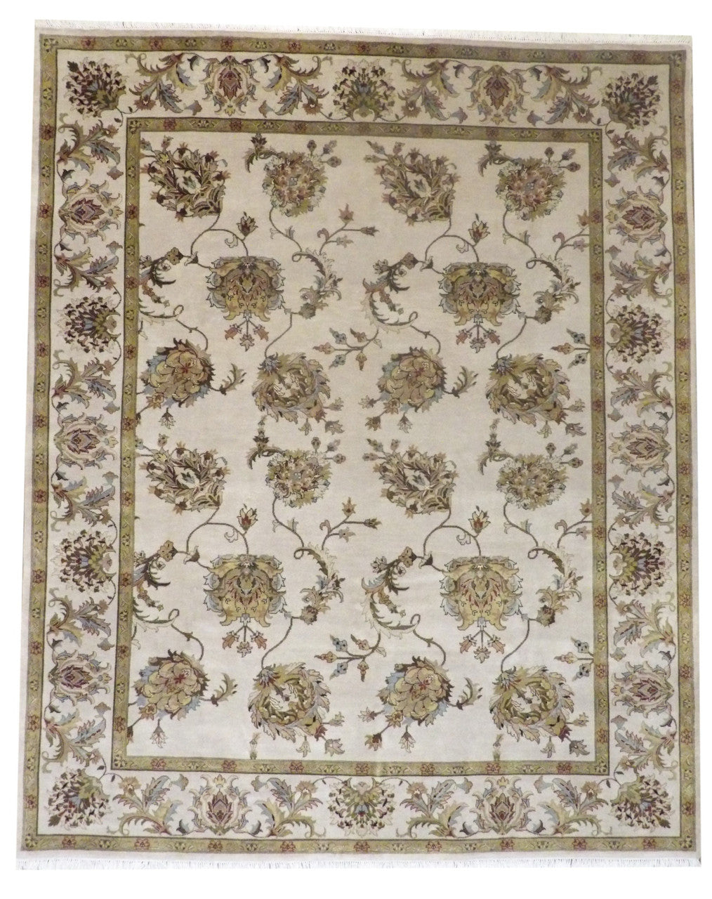 8x10 Traditional Hand-Knotted Silk rug, Rug #101-952