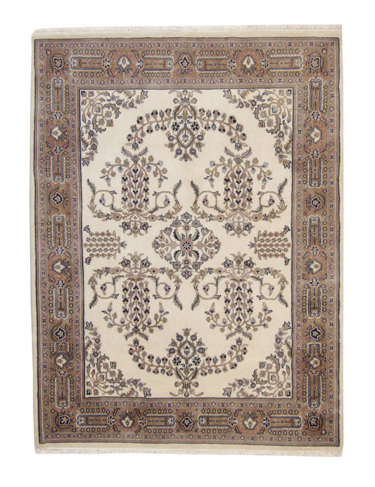 5x6 Traditional Hand-Knotted Wool rug, Rug #101-2199
