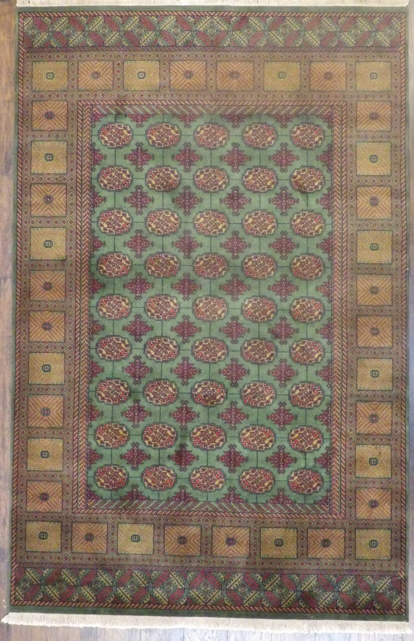 6x9 Tribal Hand-Knotted Wool rug, Rug #101-891