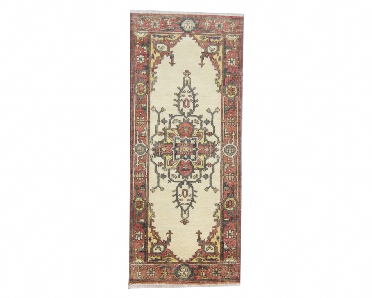2x6 Traditional Hand-Knotted Wool rug, Rug #101-235