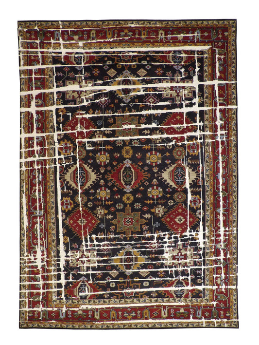 10x14 Tribal Hand-Knotted Wool rug, Rug #101-2288