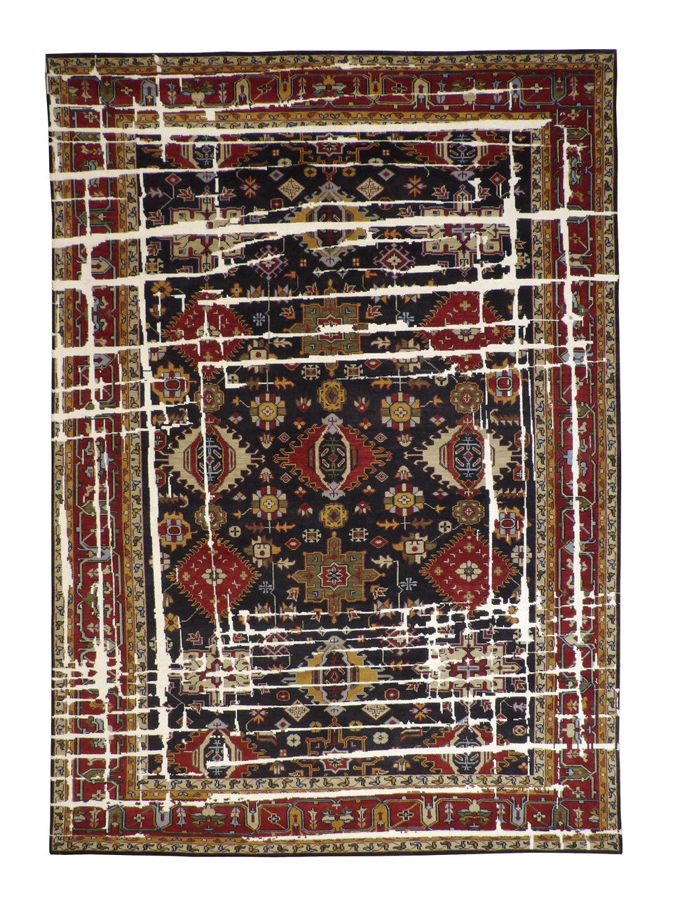 10x14 Tribal Hand-Knotted Wool rug, Rug #101-2288