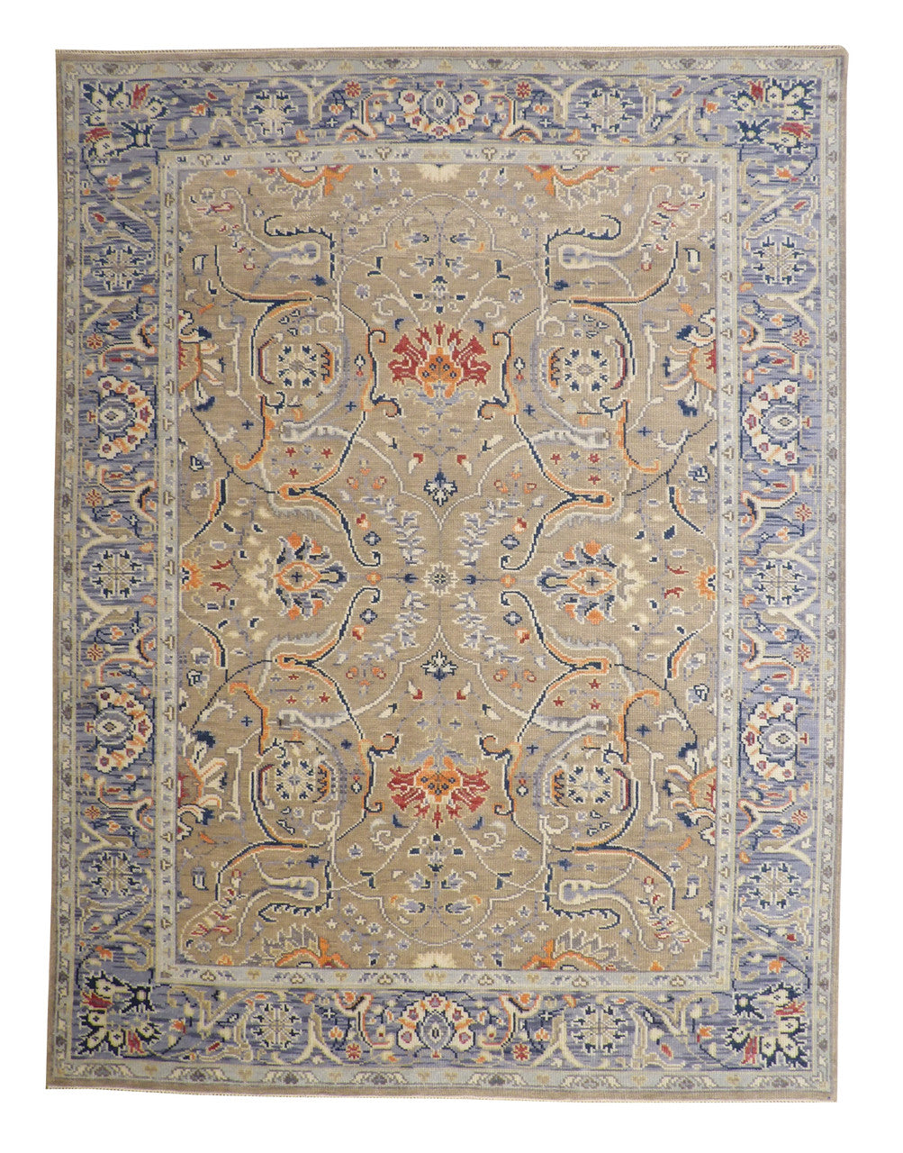 10x12 Oushak Hand-Knotted Wool rug, Rug #101-20195