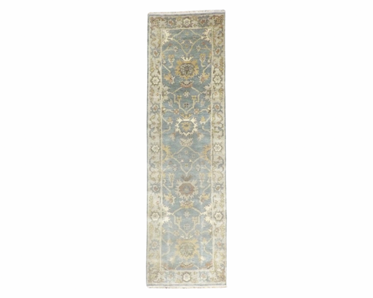 3x10 Oushak Hand-Knotted Wool rug, Rug #101-11285