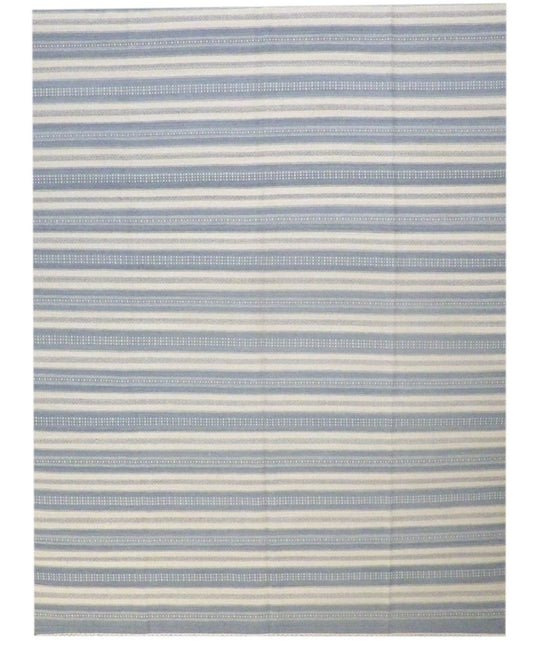 9x12 Coastal Hand-Knotted Wool rug, Rug #101-1074