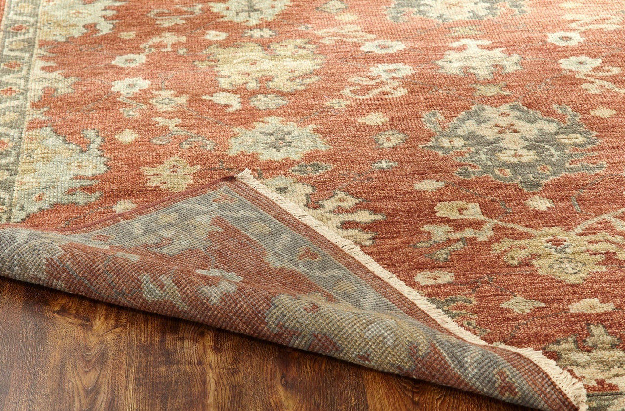 4' x 6' Oushak Hand-Knotted Wool rug, Rug #LL7461