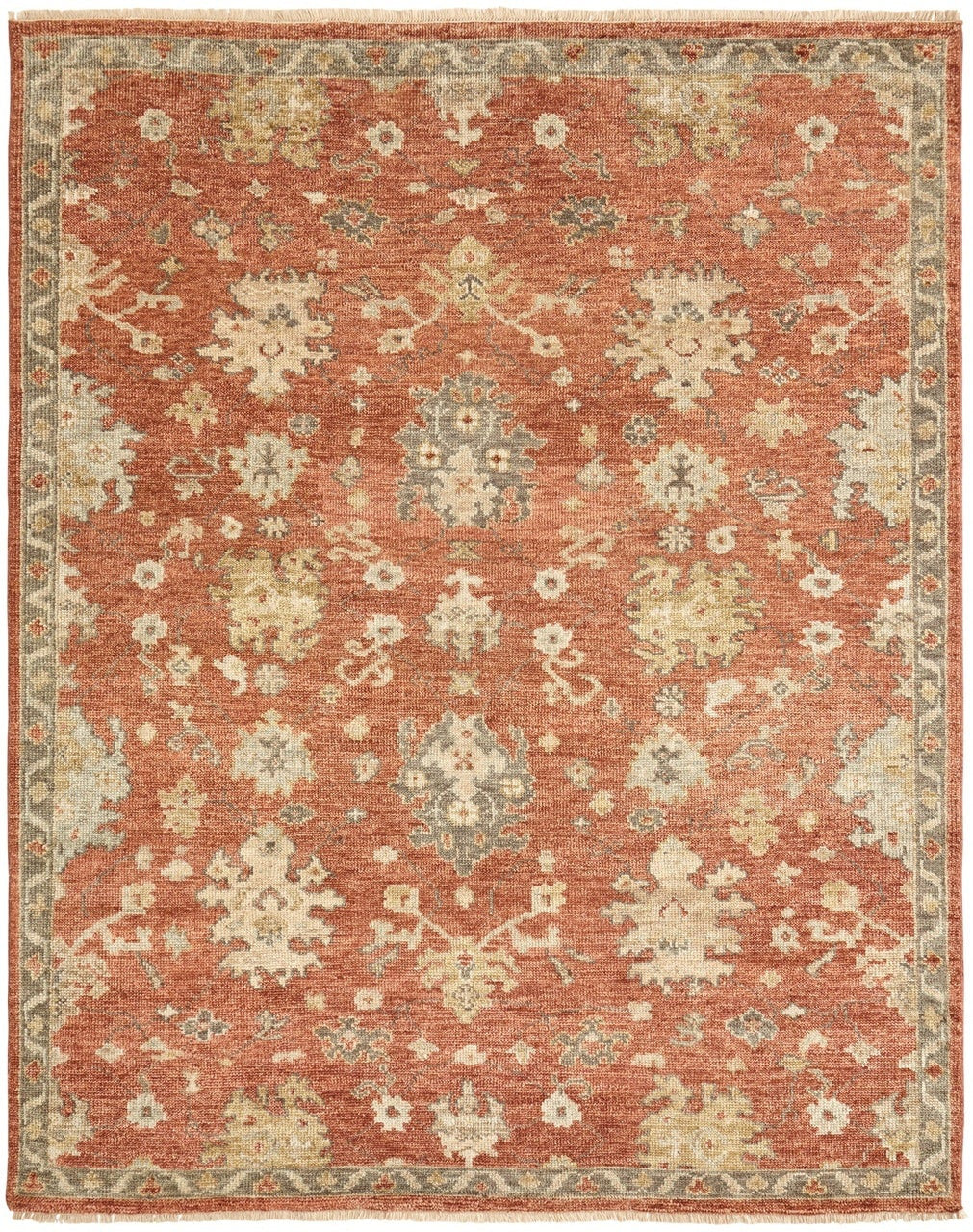 2' x 3' Oushak Hand-Knotted Wool rug, Rug #LL7461