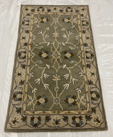 3x5 Traditional Hand-Knotted Wool rug, Rug #EB-04