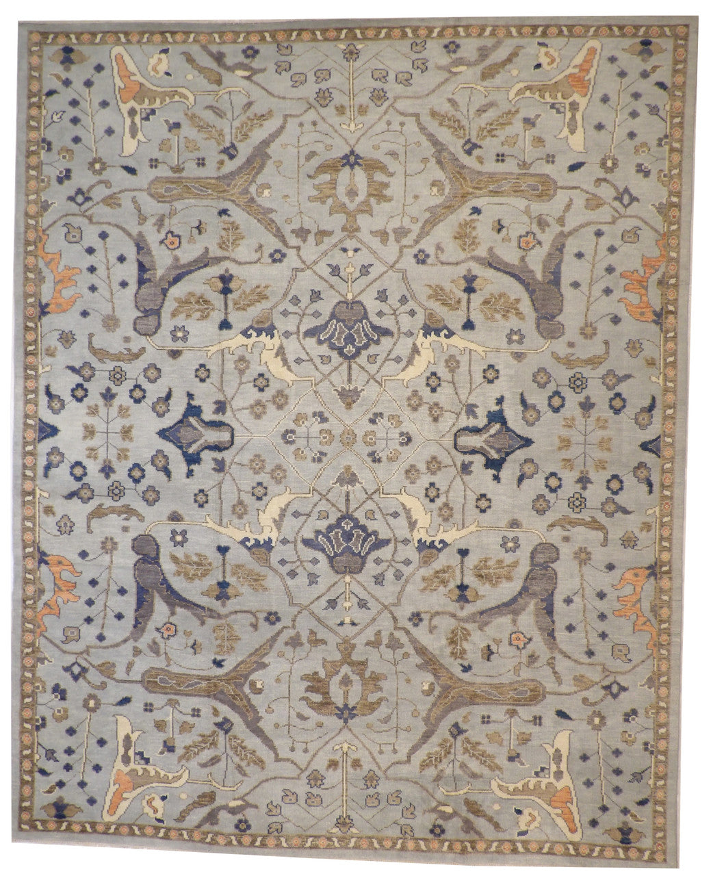 12x15 Oushak Hand-Knotted Wool rug, Rug #101-20190